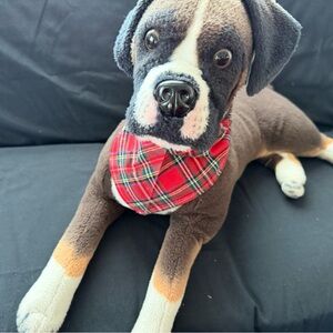 Scottish designed Checkered   Dog Bandanna